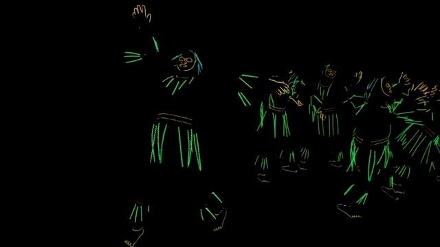 неоновое шоу "Шепот Тишины"