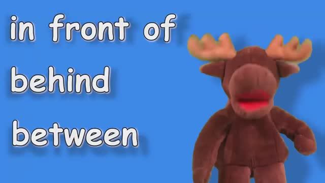 A0-A1 In Front Of, Behind, Between Song. Песня на предлоги места in front of, behind, between.