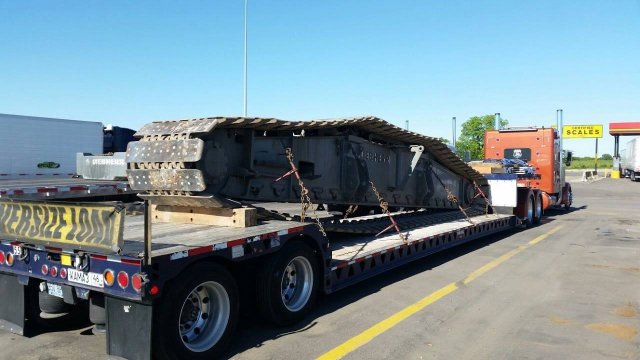 Дальнобой. США. Гусеница весом в 30 тон. Рейс из Техаса в Арканзас