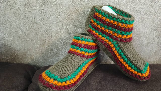 Следки спицами