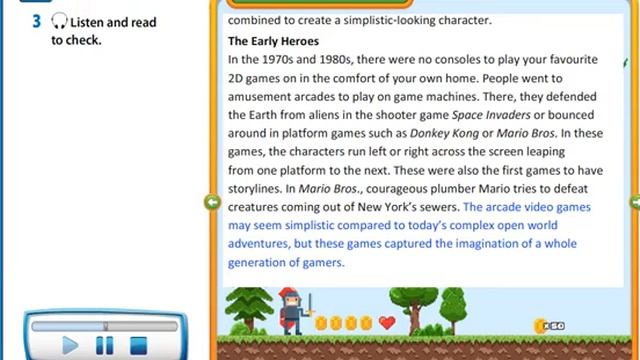 The world of 2D Gaming. Action 10