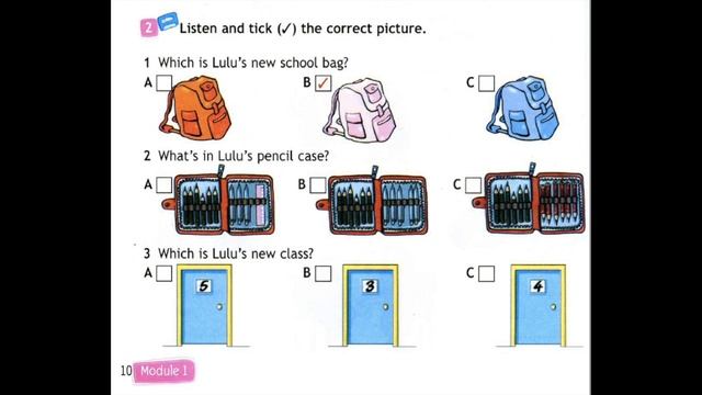 Spotlight 3 Workbook Audio Ex 2, p 10