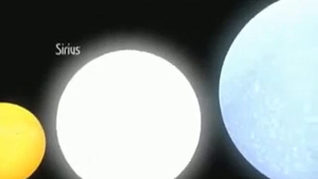 Сравнение размеров звёзд и планет Захватывает  flv medium