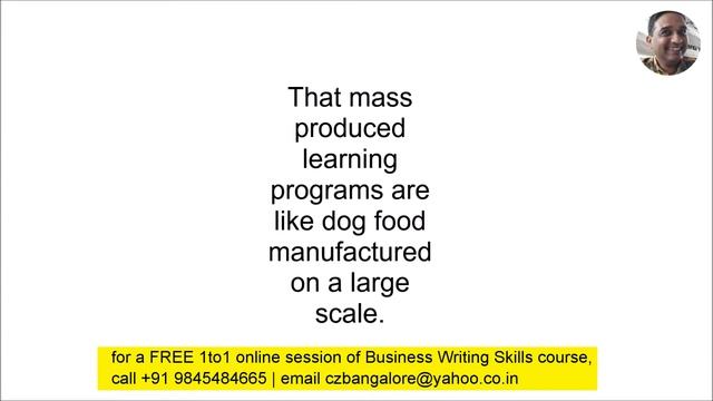 Kriswriter's 1to1 course: BUSINESS WRITING SKILLS