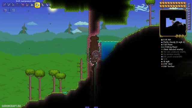 СХЕМА (Джунгли) Каламити Террария (СИД 1.4.4.9) или Как найти Схема (Джунгли) в Террария Каламити