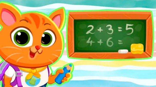 Суровый КОТИК БУБУ и ПЕСИК ДУДУ школа №2. Новый ученик. Мультик ИГРА про котят на Хвостик ТВ