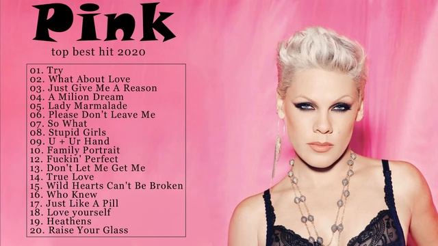 Pink Greatest Hits The Best of Pink Songs Pink Top Best Hits 2021