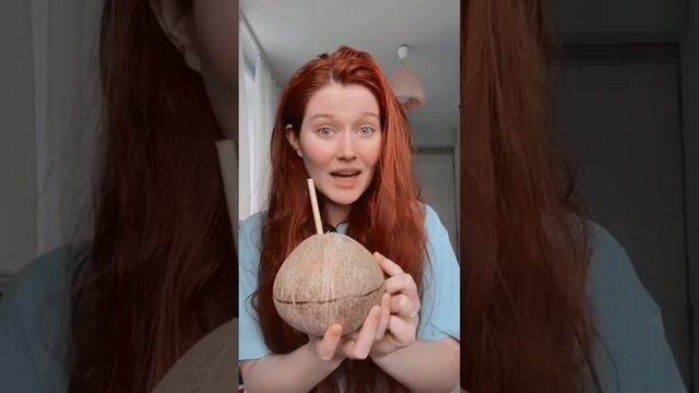 ПРОБУЮ ПИТЬЕВОЙ КОКОС | 1 и 2 части