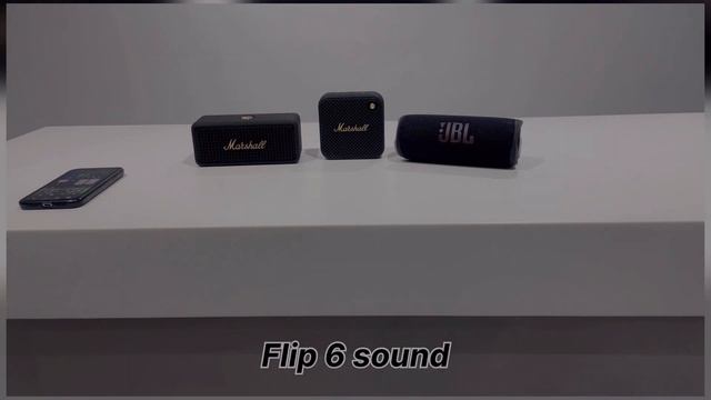 Marshall willen vs JBL Flip6 vs Emberton 2  | sound test | battle | comparison