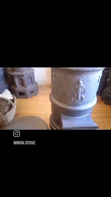 Чавунна пічка під 45см дрова, моделі 1850-х