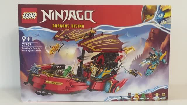 ОБЗОР ЛЕГО НИНДЗЯГО 71797 Дар Судьбы Гонка Со Временем LEGO NINJAGO Destiny's Bounty