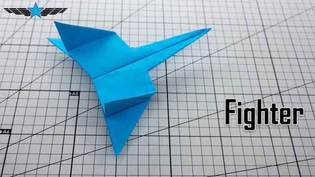 Как сделать крутой научно-фантастический истребитель с бумагой A4