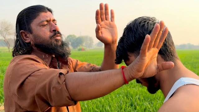 ASMR || NEW TRICKS || DEEP RELAXATION THERAPY | HEAD AND BACK MASSAGE BY BENGALI BABA || #asmr