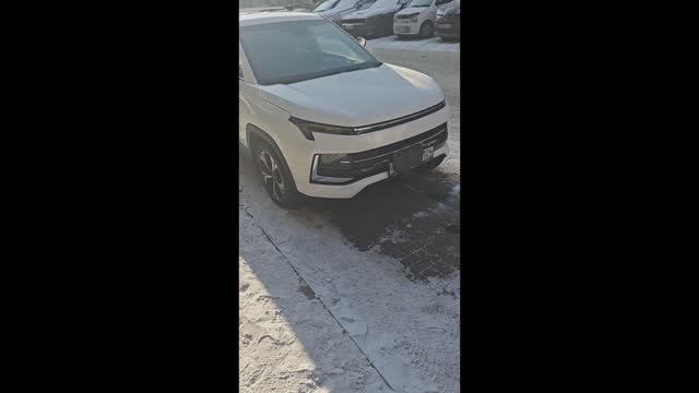 Москвич 3 через год эксплуатации, завод в морозы -25 без прогрева!