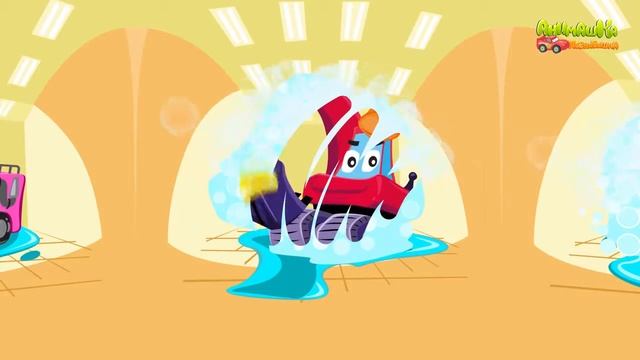 Мультики про машинки Пожарные машины мультфильм Мультик песня Анимашка Познавашка Учим цвета