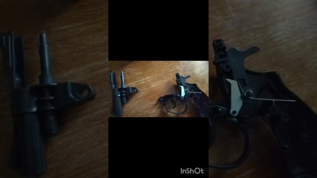 разбор пистолета на пистонах "Cap Gun Hera"