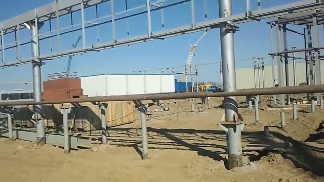 Мега стройки КС 5 Усинская. Mega construction COP 5 Usinsk.