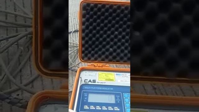 Load test CAS RW2601 at 2 ton.