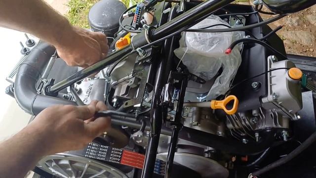 Переключение скоростей на Буране с Лончином