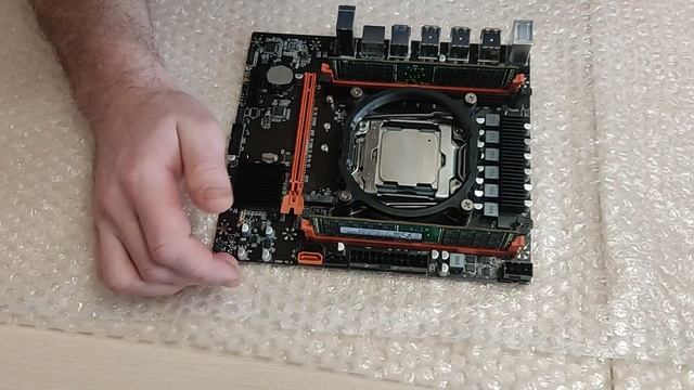 Материнская плата Atermiter X99H + Xeon 2680V4+32GB DDR4 комплект - распаковка и обзор