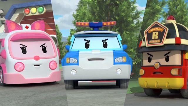 🚨🚨🚨РОБОКАР ПОЛЛІ🚔🚑🚒  УКРАЇНСЬКОЮ СУПЕР Robocar Poli S01E02 Try Not To Hurry