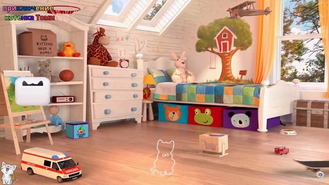 Маленький котенок - мой любимый котенок - веселый милый котенок для детей и малышей