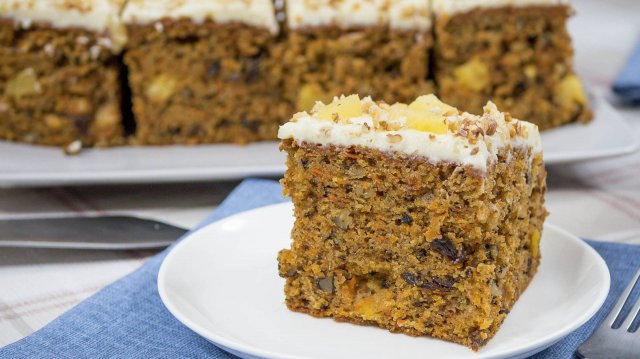 Морковный пирог по рецепту французской кулинарной академии "Le Cordon Bleu"
