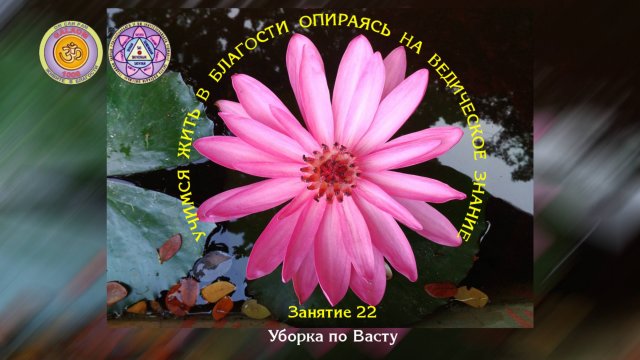 Учимся жить в Благости. Занятие 22. Уборка по Васту.