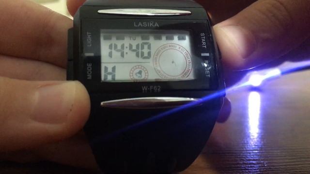 كيفية ظبط ساعة و بدء منبة LASIKA W-F62