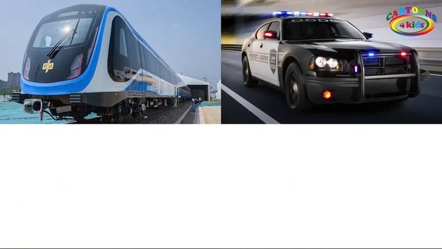 Изучаем транспорт и спецтехнику для детей. Мультики про машинки