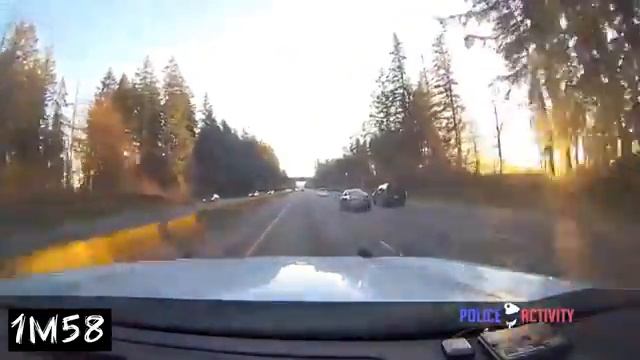 Suspect in Stolen SUV Tries to Escape Deputies Then Stops to Drink Vodka