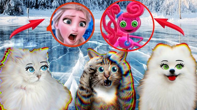 Самые УЖАСНЫЕ женщины Рутуба борются с нашими звериками! Берегитесь! ELSA.EXE и MOMMY LONG LEGS!!!