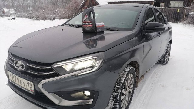 LADA Vesta NG 1.8 первое TO-0 своими руками