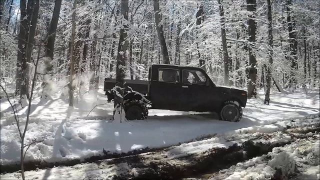 Нива пикап VS Патриот пикап +УАЗ 469 ч. 2