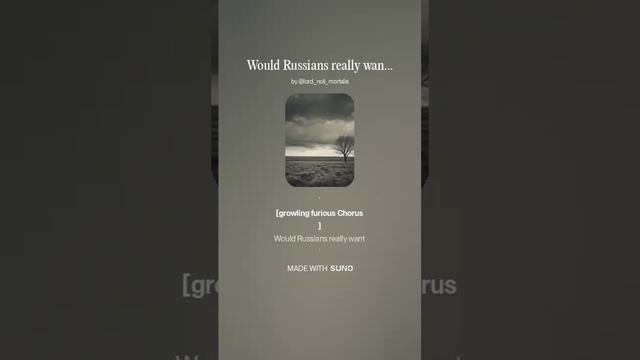 Would Russians really want a war? (Eduard Kolmanovsky; Yevgeny Yevtushenko) long
