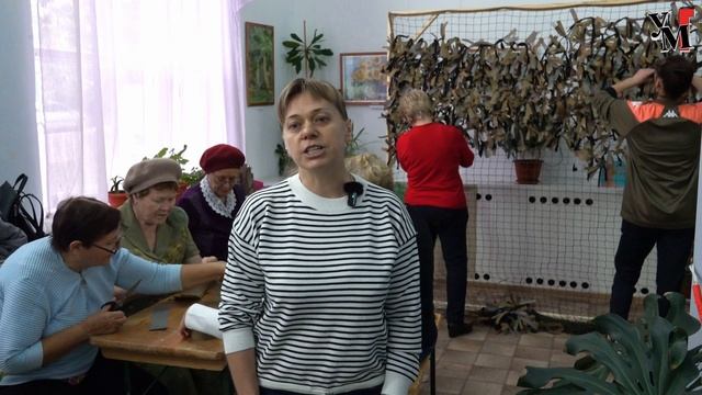 Мастер-класс по плетению маскировочных сетей