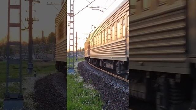 ЭП2К-034 Поезд 081А Санкт-Петербург — Белгород #ржд #2023 #эп2к