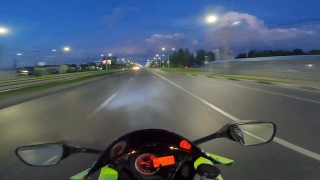 ночная мотопрогулка