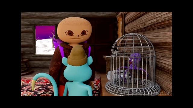 Даша и животное новый дом