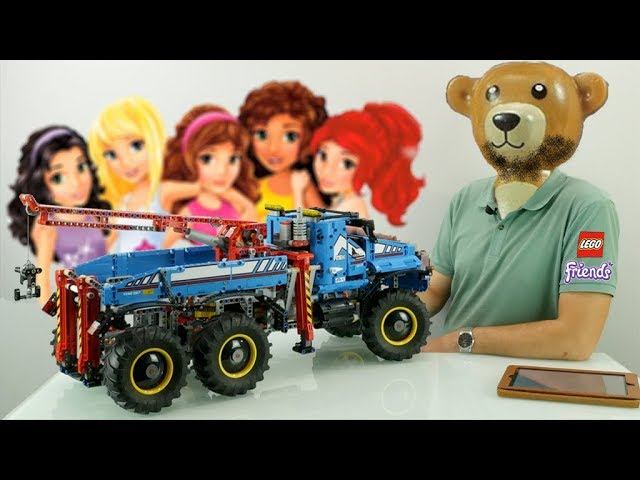 ОТВЕРЖЕННЫЙ ВСЕМИ. LEGO Technic 42070 6x6 All Terain Tow Truck. Детальный обзор флагмана