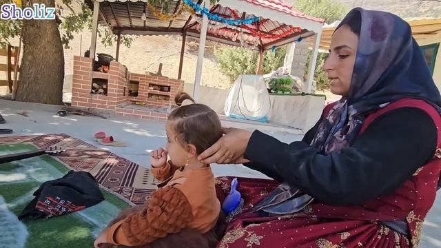 Nomadic Life: Baking Local Bread and Covering the Roof Traditionally 🌾🍞🏠