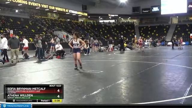 High School Girls 132 Sofia Brynman-Metcalf Askren Wrestling Academy Lake Country Vs Athena Willde