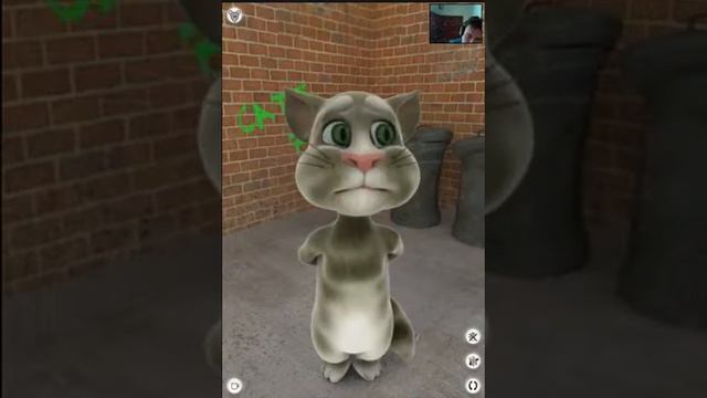 Говорящий кот Том часть 1