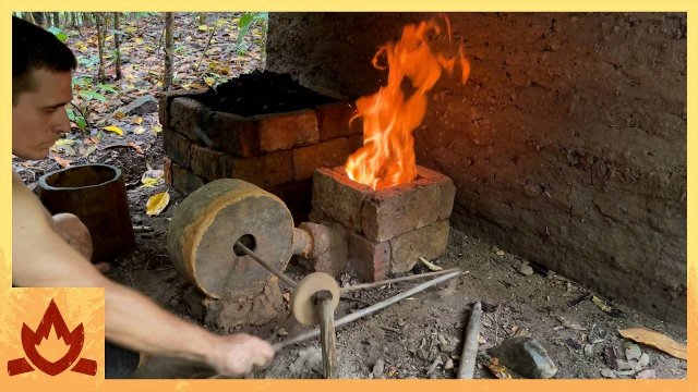 Примитивная технология: Продолжение сбора железа, опыты с маховиком