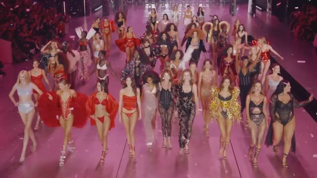 ❤️ VICTORIA'S SECRET коллекция нижнего белья, возвращение ангелов на подиум - показ 2025