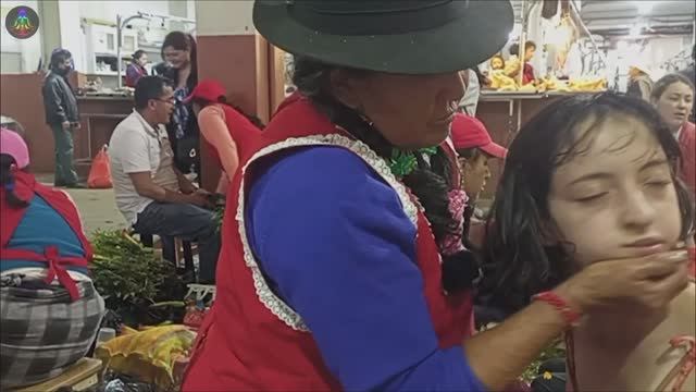 Spiritual Cleansing with Strong Massage (LIMPIA ESPIRITUAL) with Doña Natividad, ASMR in Ecuador