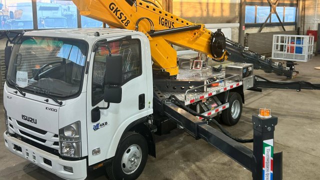 ISUZU ELF АВТОВЫШКА ИЗ КИТАЯ 28 МЕТРОВ