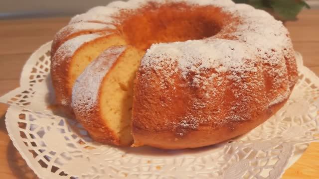 ПРОСТОЙ КЕКС. Турецкий рецепт. Все смешали и в духовку! Вкусный, пышный кекс к чаю!