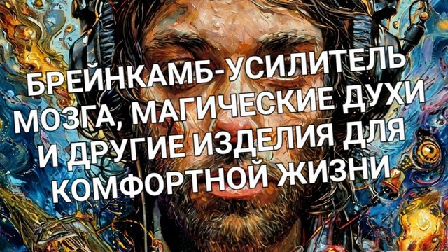 БРЕЙНКАМБ-УСИЛИТЕЛЬ МОЗГА, МАГИЧЕСКИЕ ДУХИ И ДРУГИЕ УСТРОЙСТВА ДЛЯ КОМФОРТНОЙ ЖИЗНИ