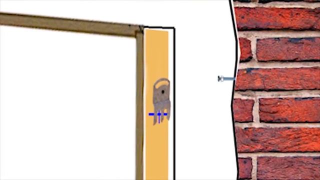 Новая технология скрытого монтажа двери с помощью монтажного набора комплекта